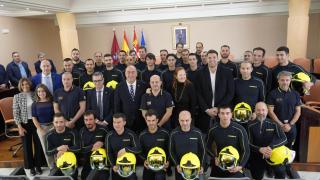 Toma de posesión de los nuevos bomberos que darán servicio a la provincia desde el 1 de enero