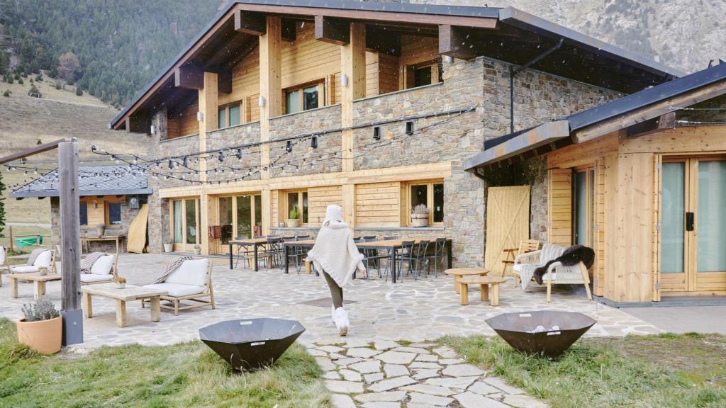 El chalet 'Borda del Pi' en Andorra.