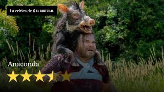 Fotograma de 'Anaconda' con Jack Black.