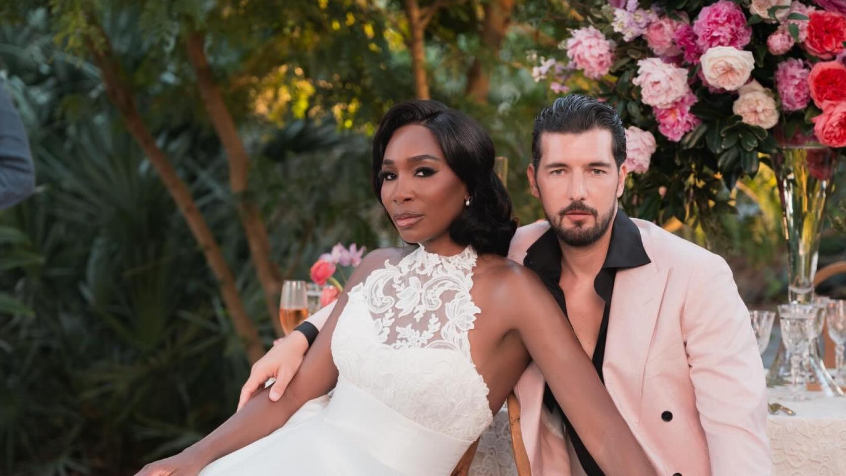 Venus Williams y Andrea Petri.