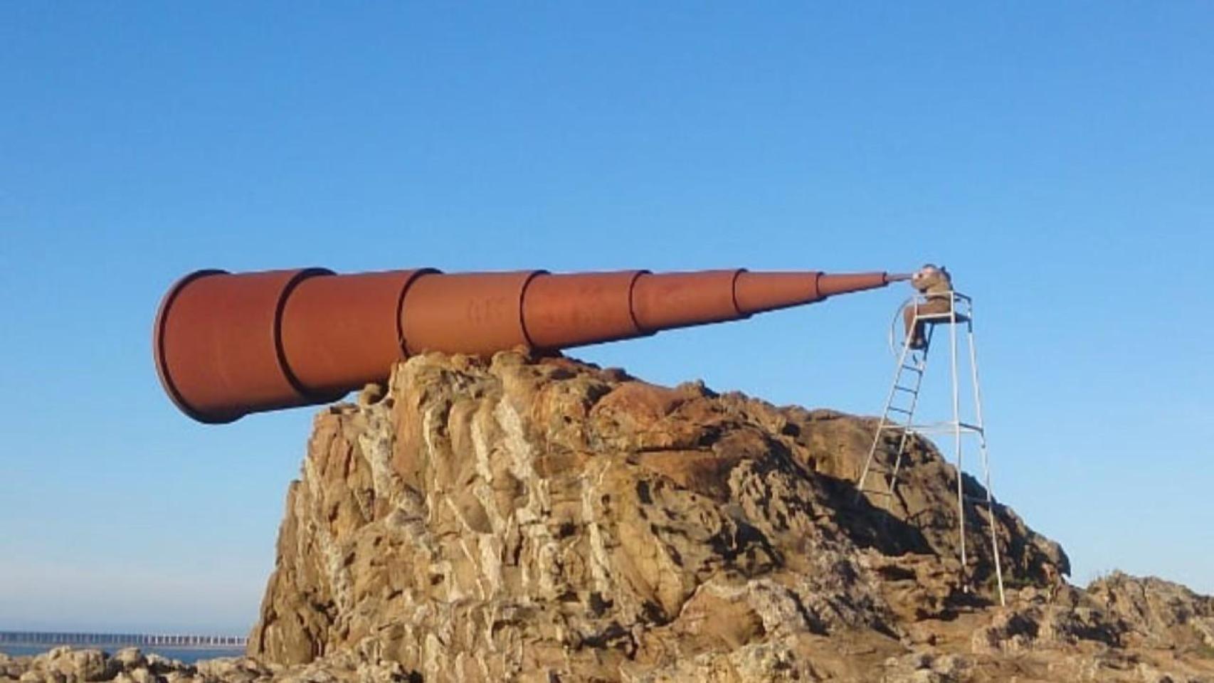 Imagen de archivo de la escultura.