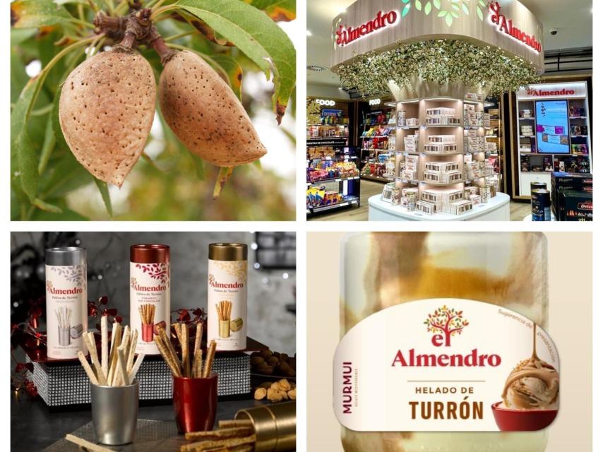 Algunos productos de El Almendro.