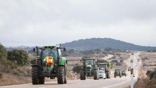 Tractorada por las carreteras de Zamora