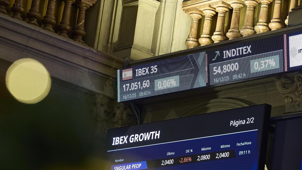 Palacio de la Bolsa de Madrid.