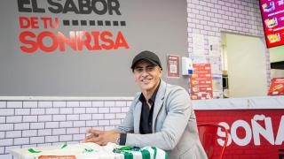 Diego Jaime, en una de sus hamburgueserías.