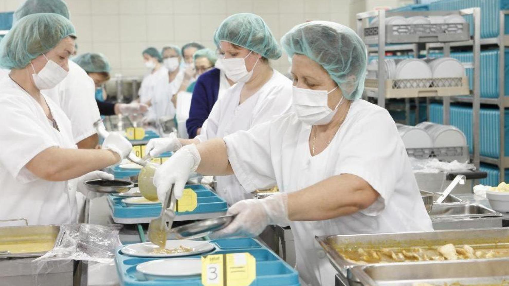 Imagen de archivo de la cocina del Hospital Miguel Servet de Zaragoza