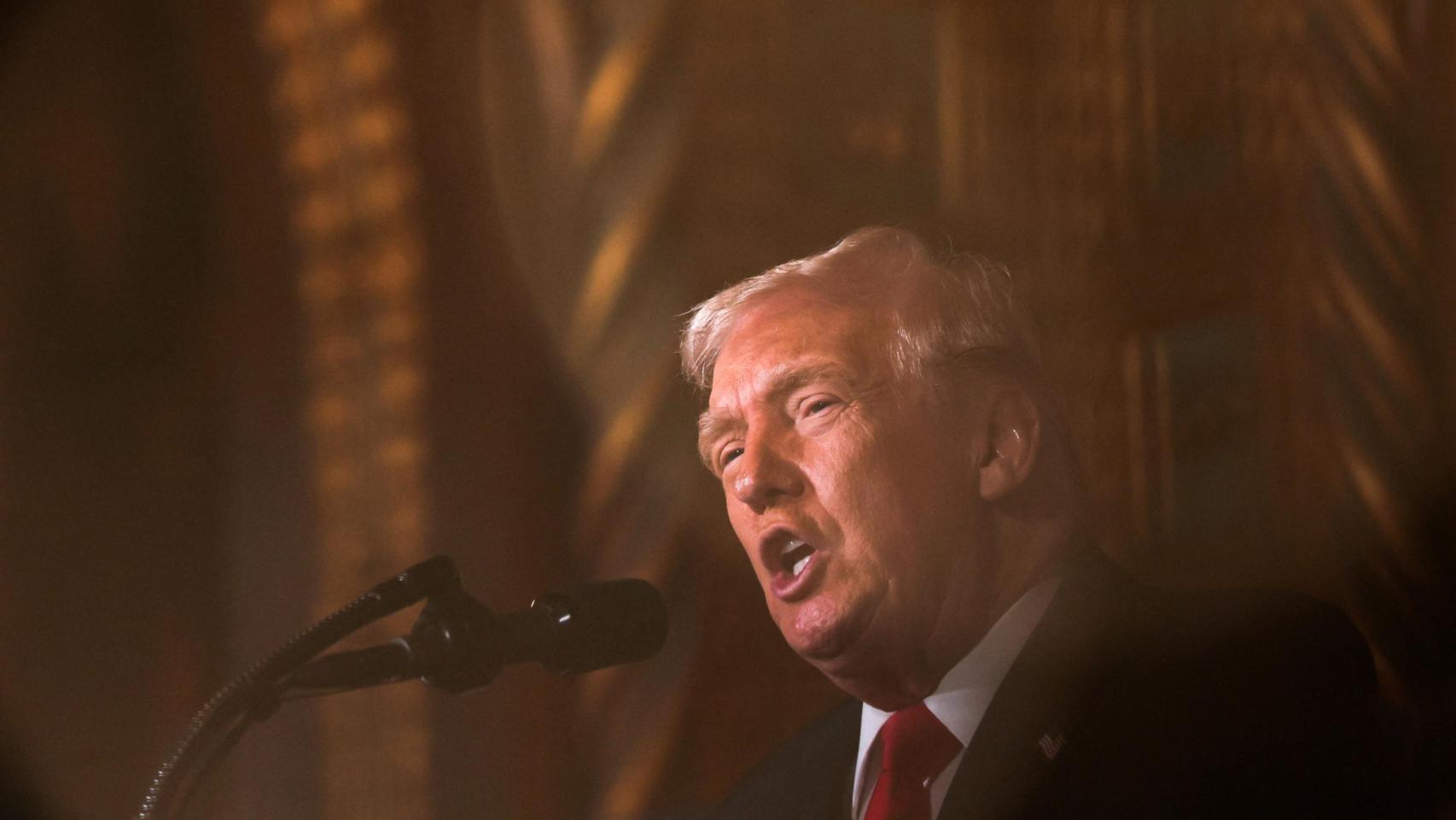 El presidente de EEUU, Donald Trump, durante una rueda de prensa el pasado 22 de diciembre.