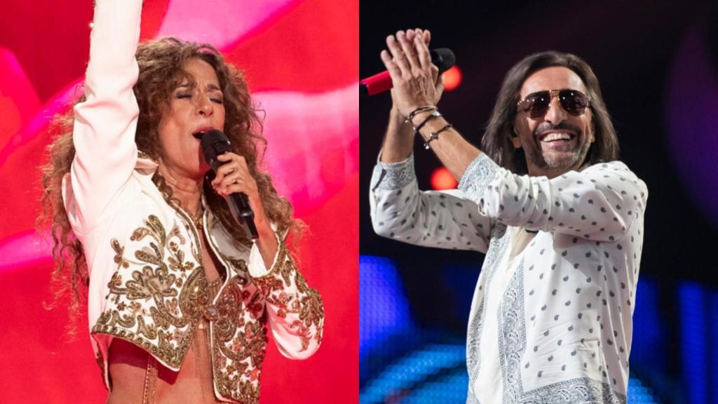 Rosario Flores y Antonio Carmona en imágenes facilitadas por RTVE.