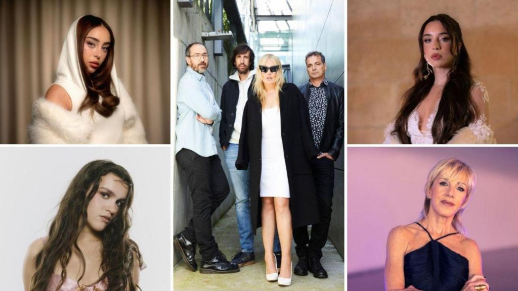 Artistas de la gala de Nochevieja 2025-2026 de RTVE.