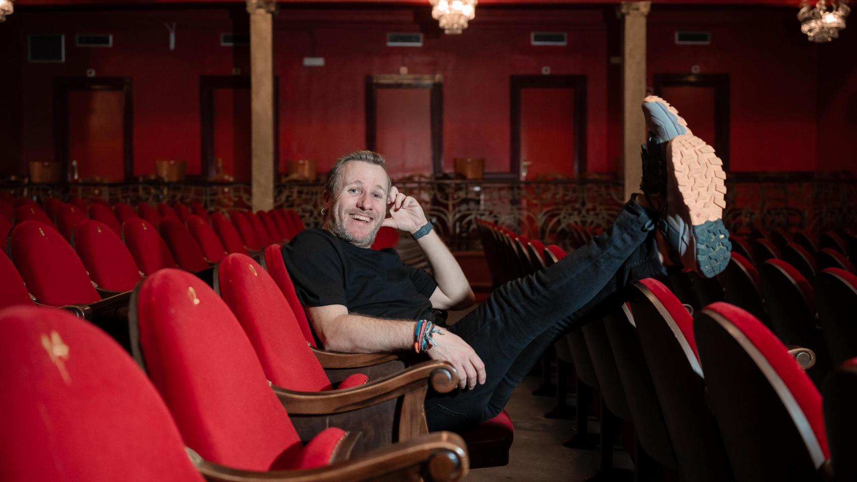 Jordi Merca, en el Teatro Infanta Isabel de Madrid.