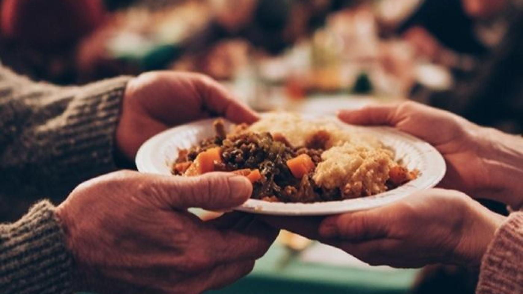 Imagen de archivo de un plato de comida.