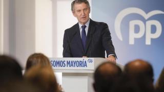 El presidente del Partido Popular, Alberto Núñez Feijóo.