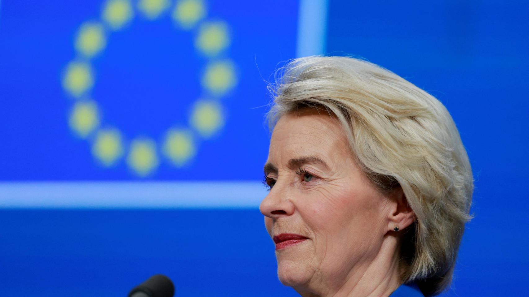 La presidenta de la Comisión Europea, Ursula von der Leyen.