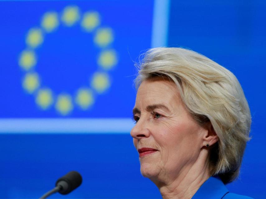La presidenta de la Comisión Europea, Ursula von der Leyen.