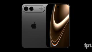 Imagen renderizada del posible diseño del iPhone Fold