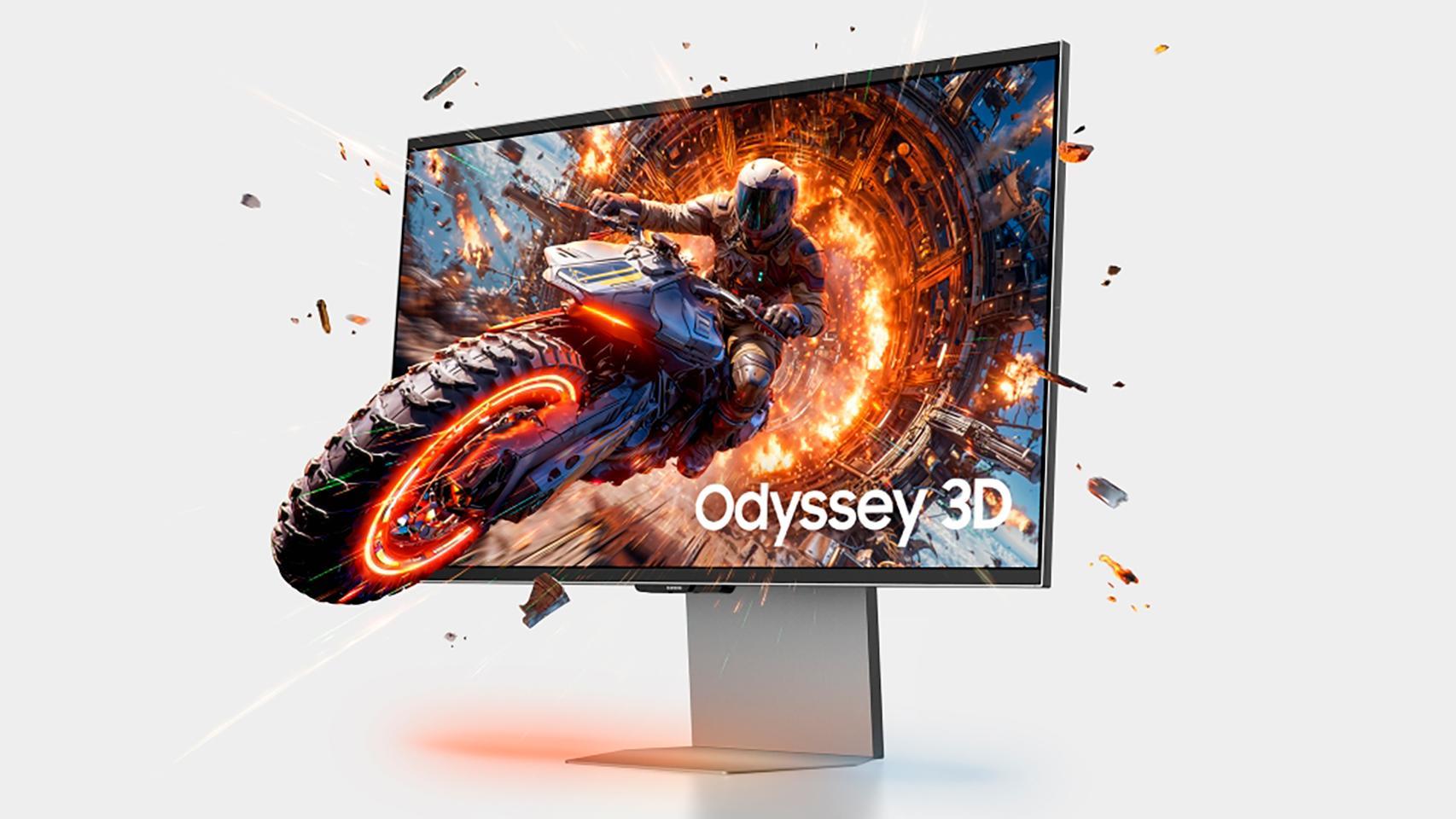 El monitor gaming Odissey 3D de Samsung