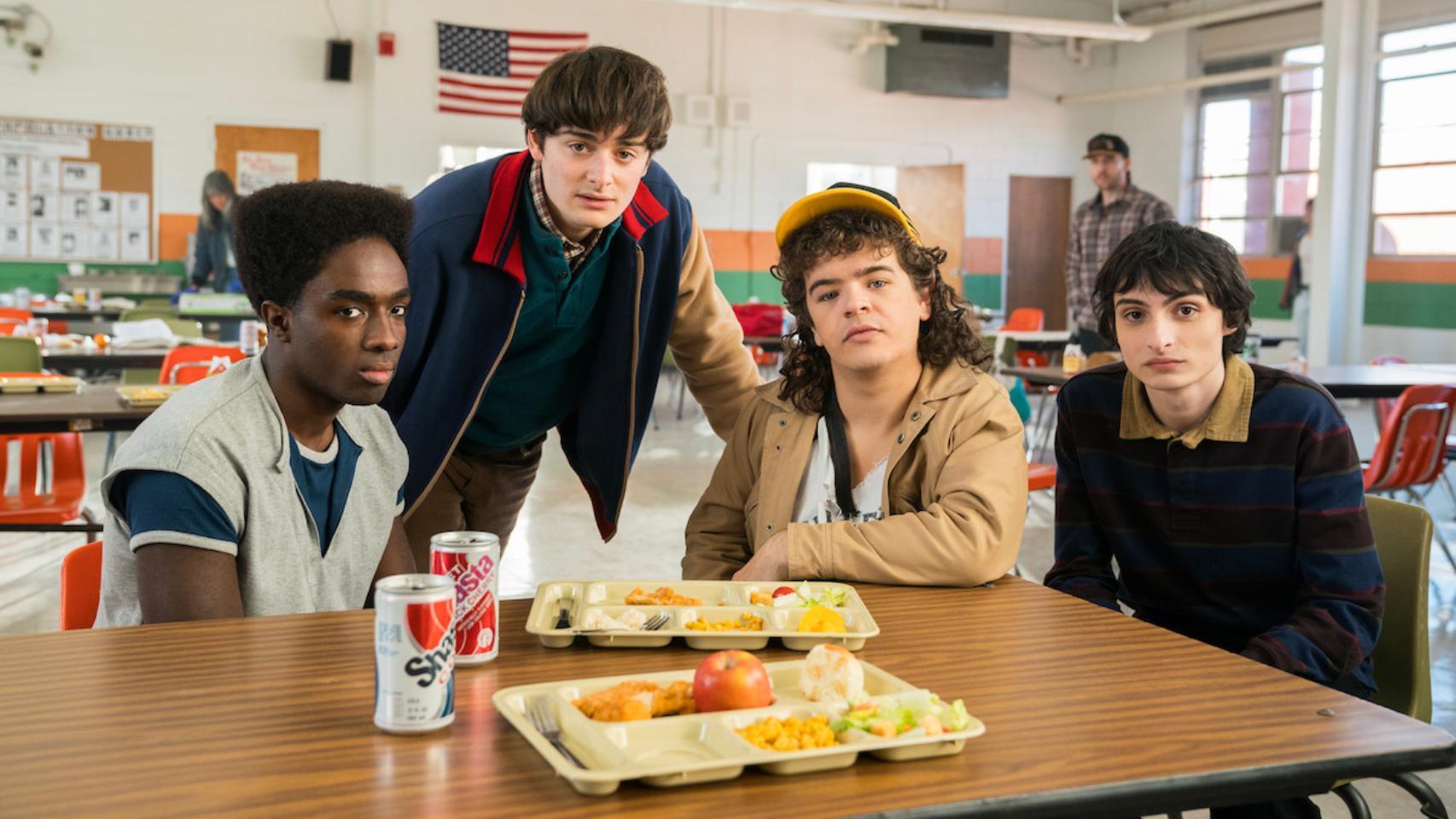 Varios de los protagonistas de Stranger Things en la 5 temporada