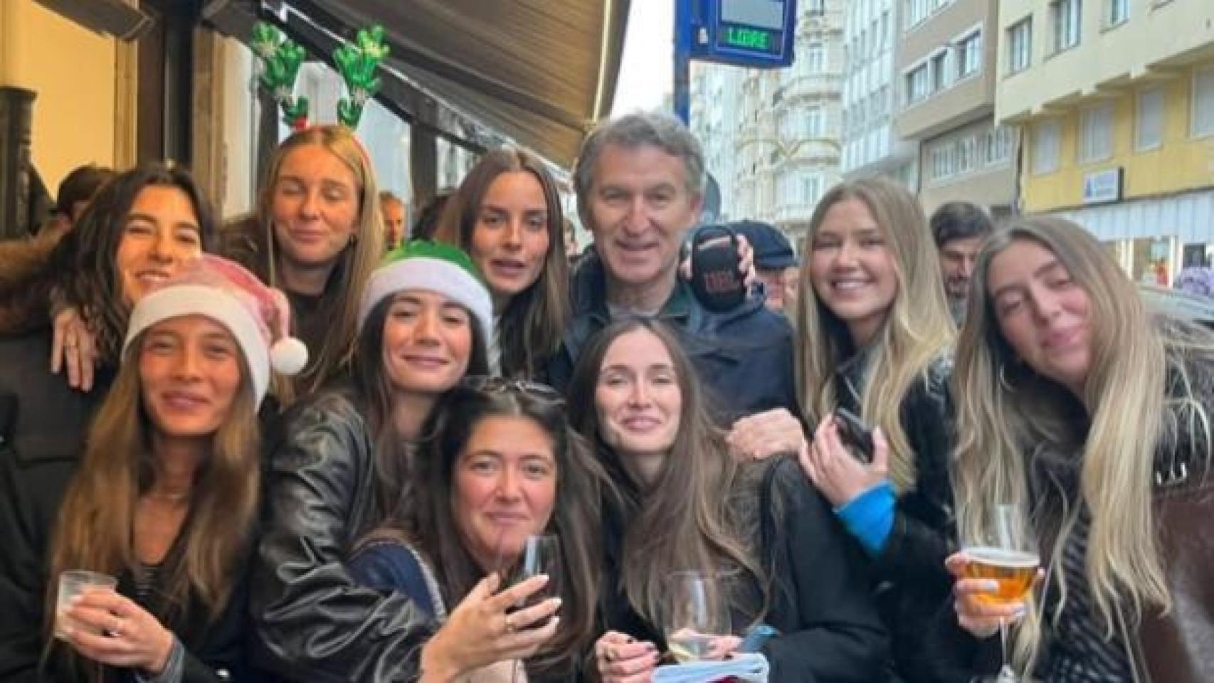 Alberto Núñez Feijoo en su tardebuena.