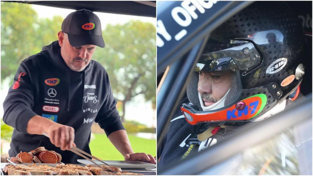 Nandu Jubany, chef con estrella Michelin y piloto del Dakar.