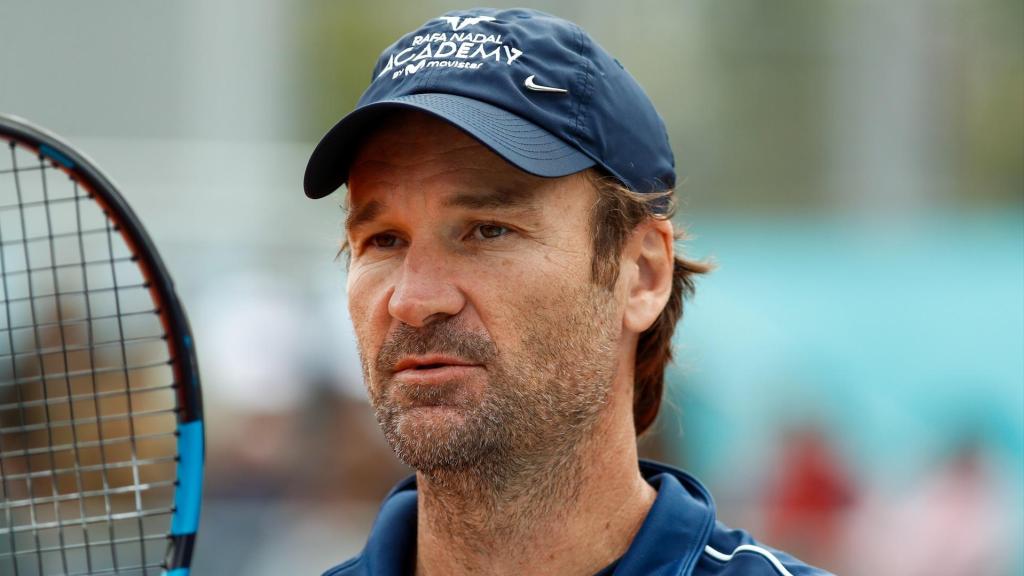 Carlos Moyá, en una edición pasada del Mutua Madrid Open