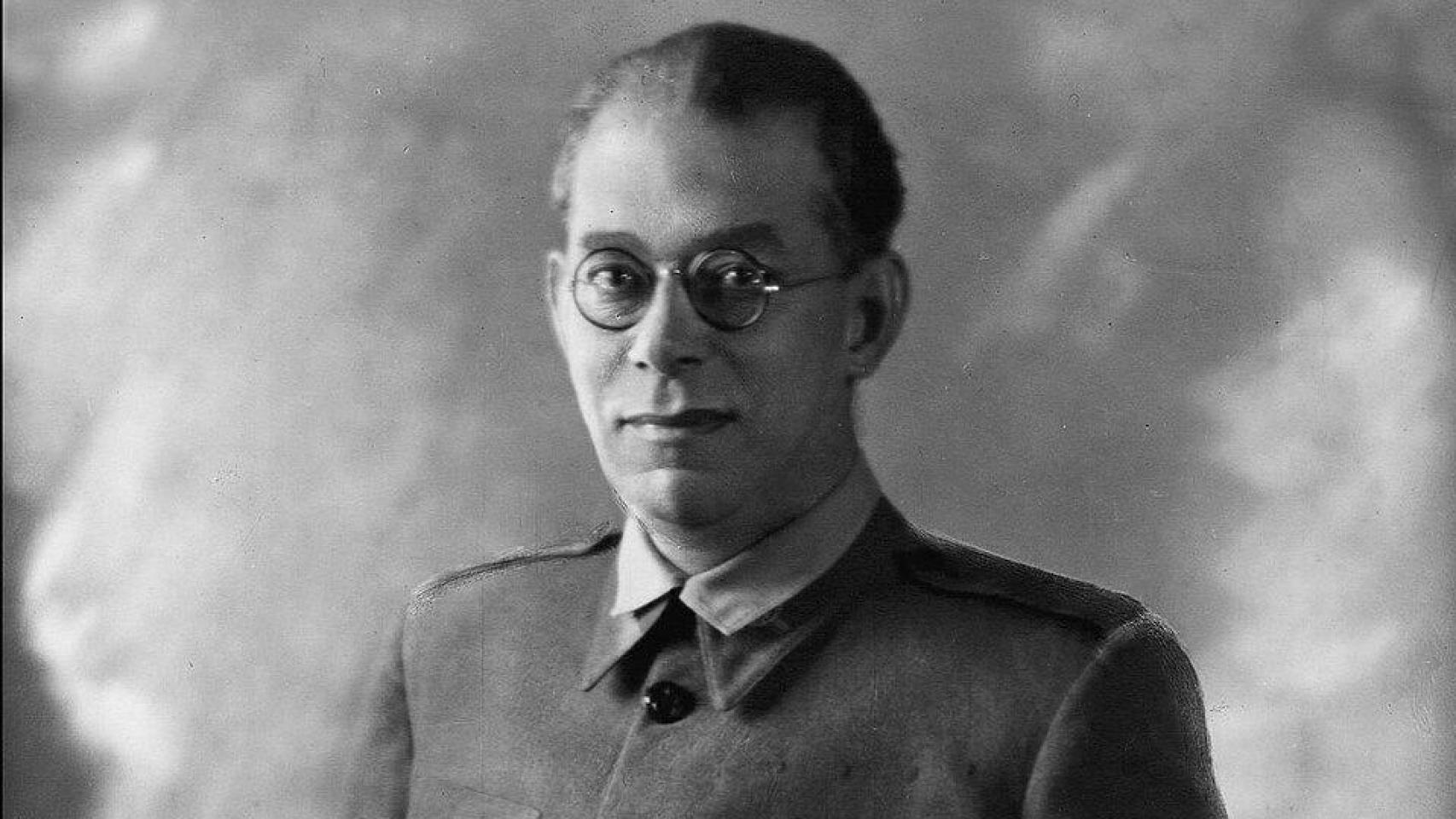 El general Mola en 1930. Foto: Jalón Ángel / Biblioteca Virtual de Defensa