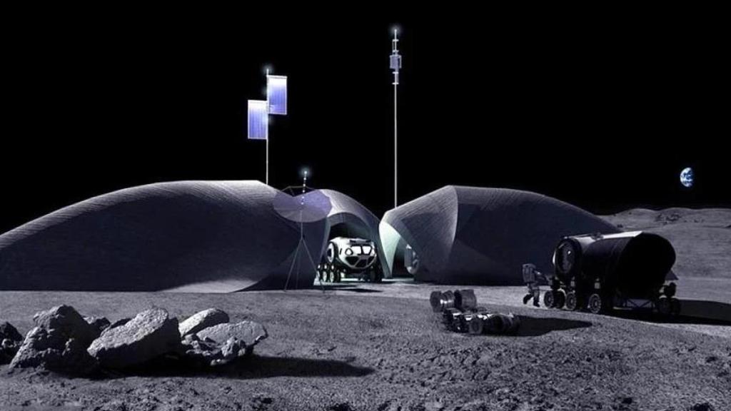 NASA's Artemis II project envisions a 3D-printed bunker on the Moon.