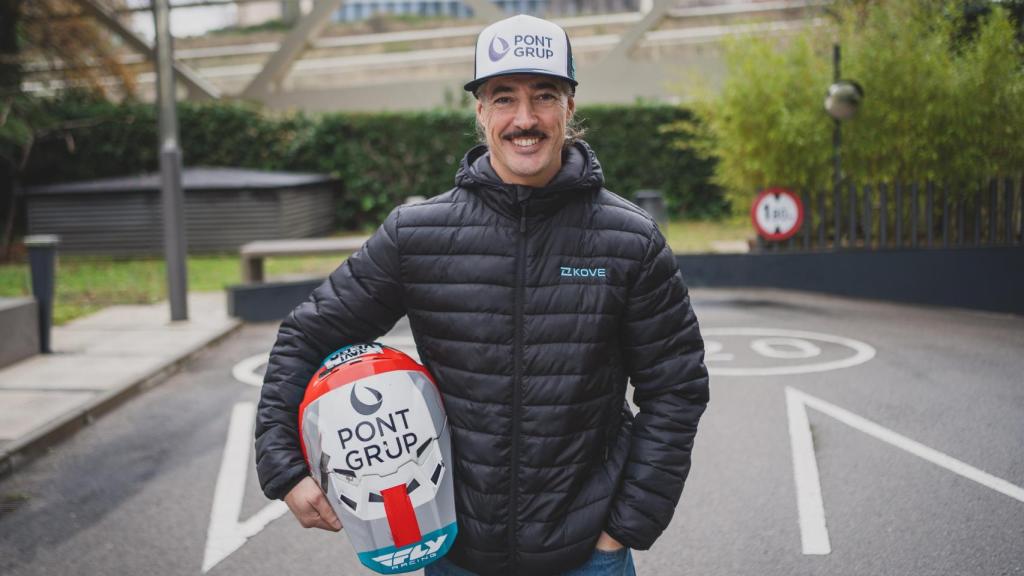 Javi Vega durante una entrevista con EL ESPAÑOL.