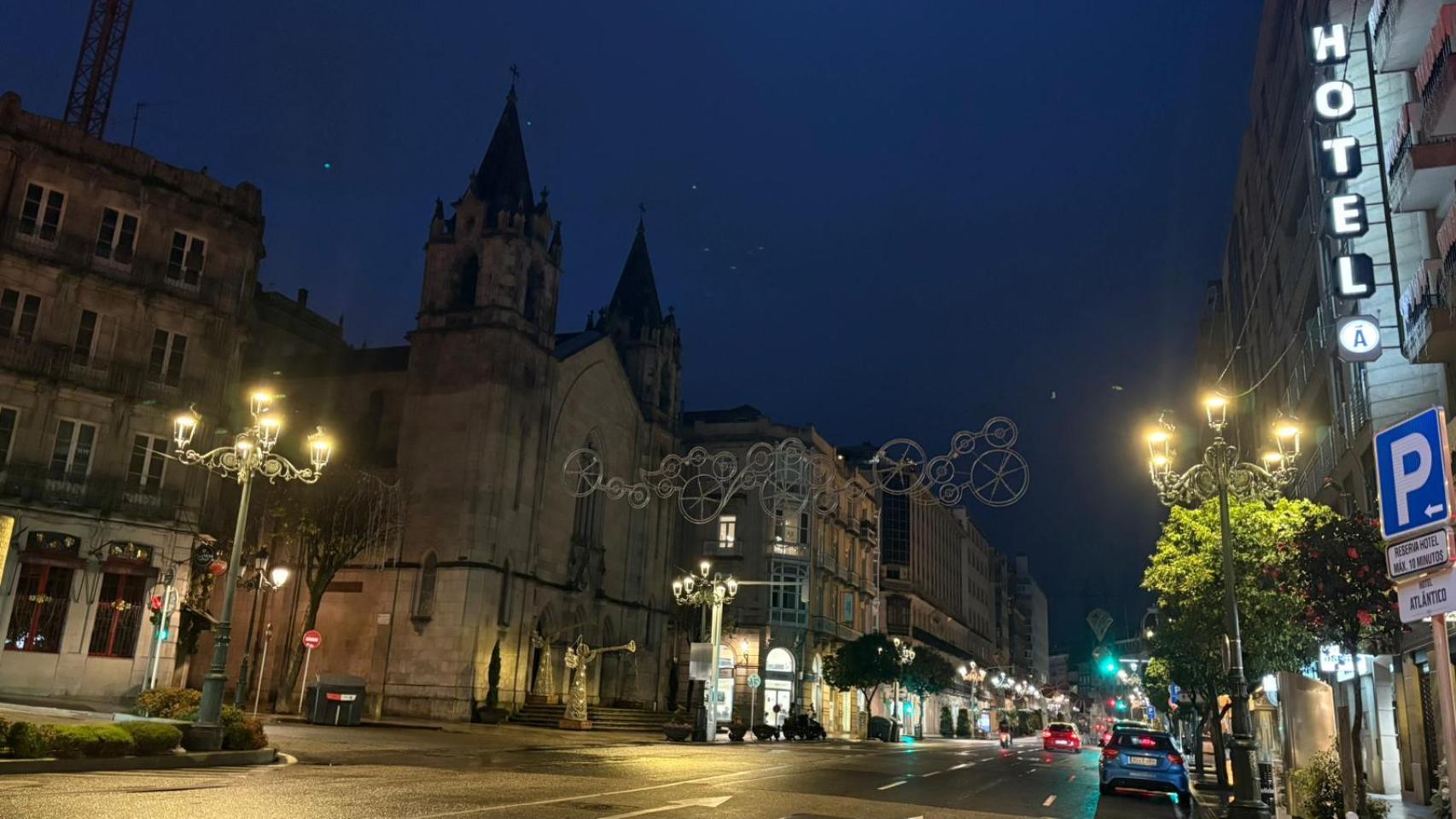 Vigo vivirá el último fin de semana de año sin lluvia, pero con frío