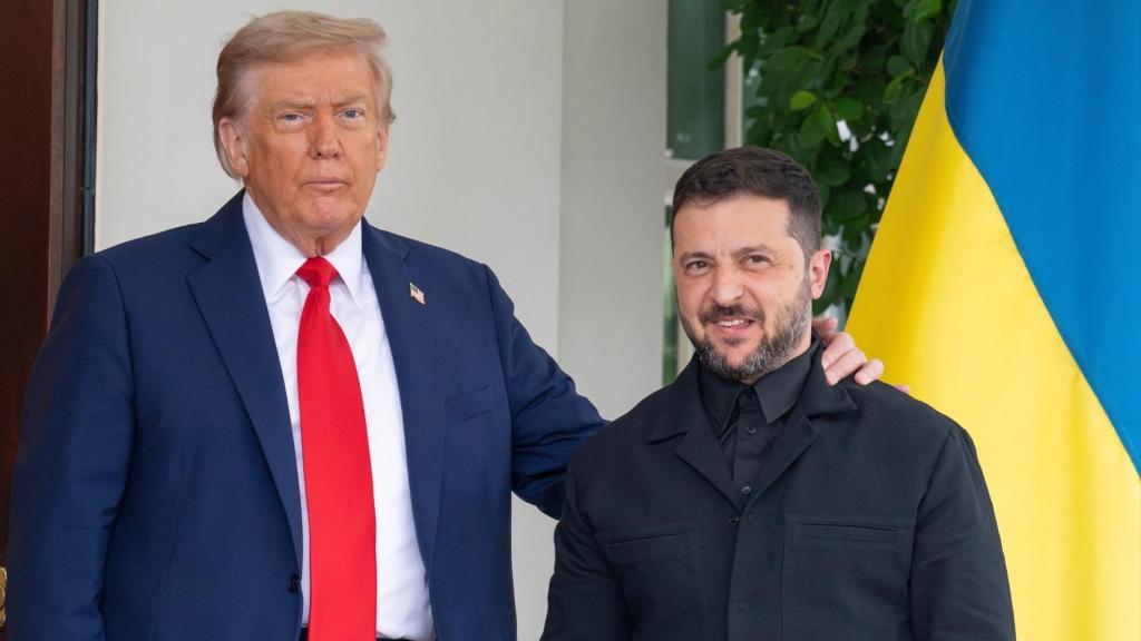 Zelenski junto a Donald Trump el pasado mes de agosto en Washington.