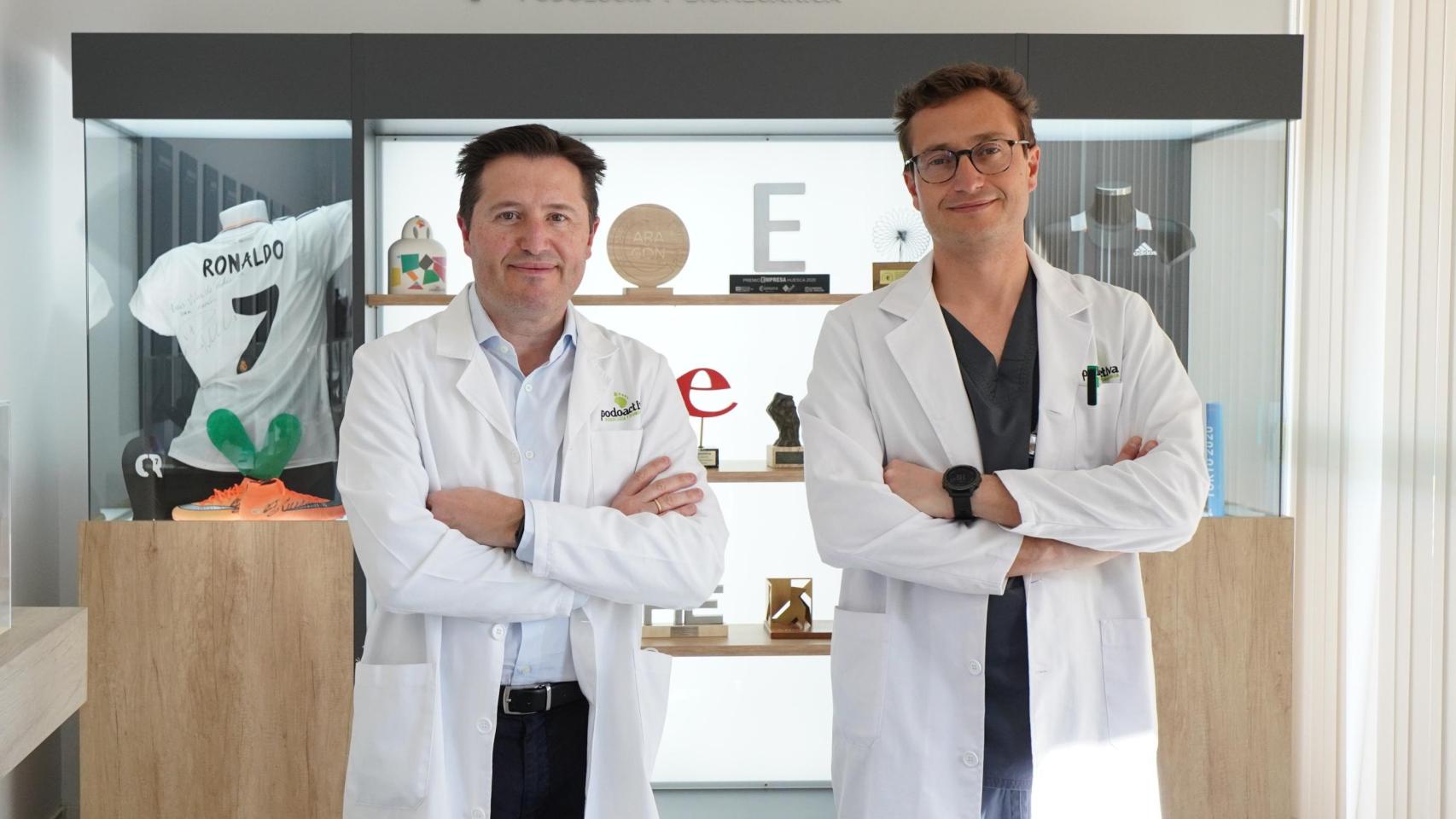 Víctor y Javier Alfaro, fundadores de Podoactiva