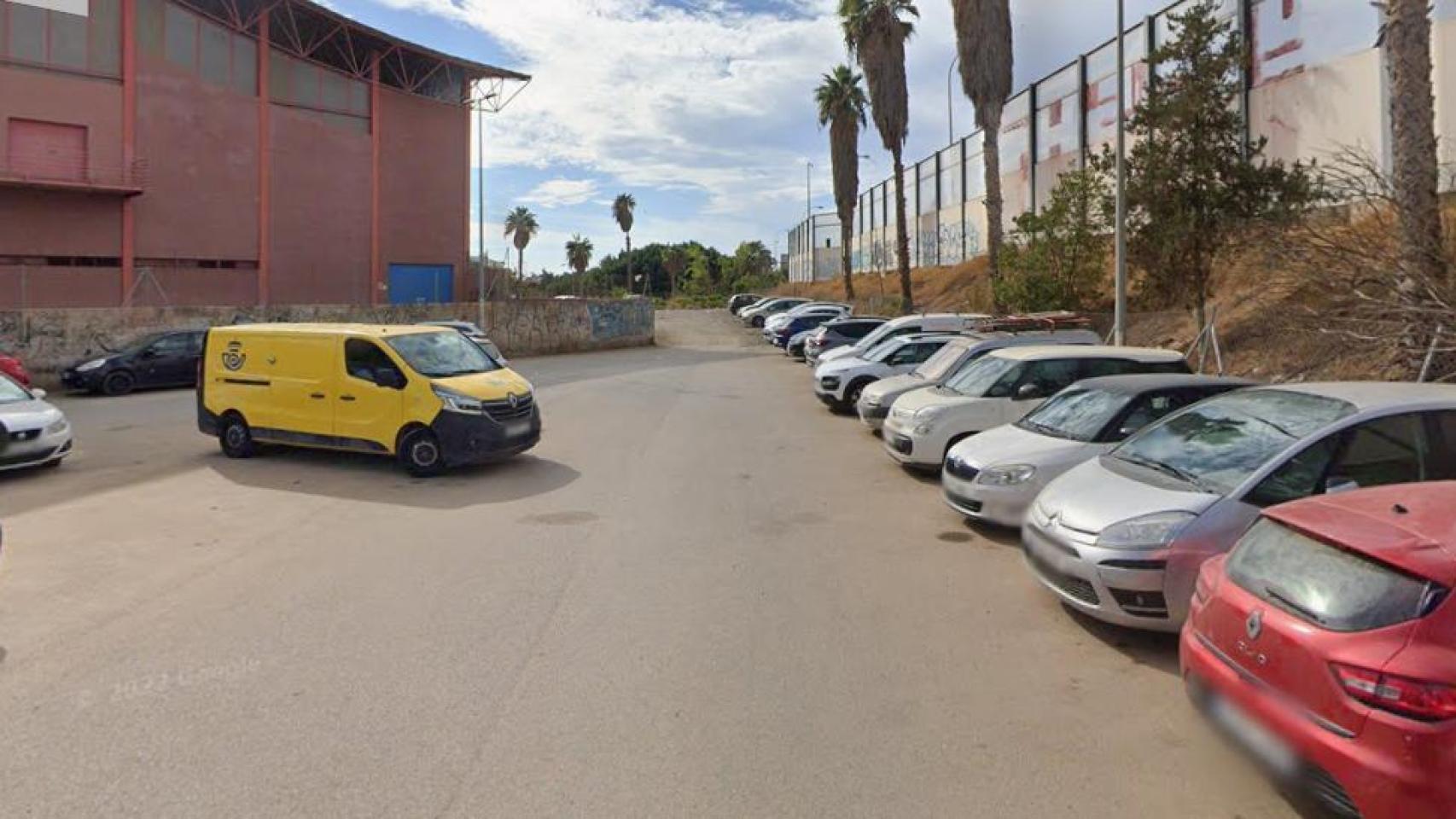 El lugar de los hechos.