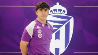Fran Ortuño, durante su paso por la carrera del Real Valladolid