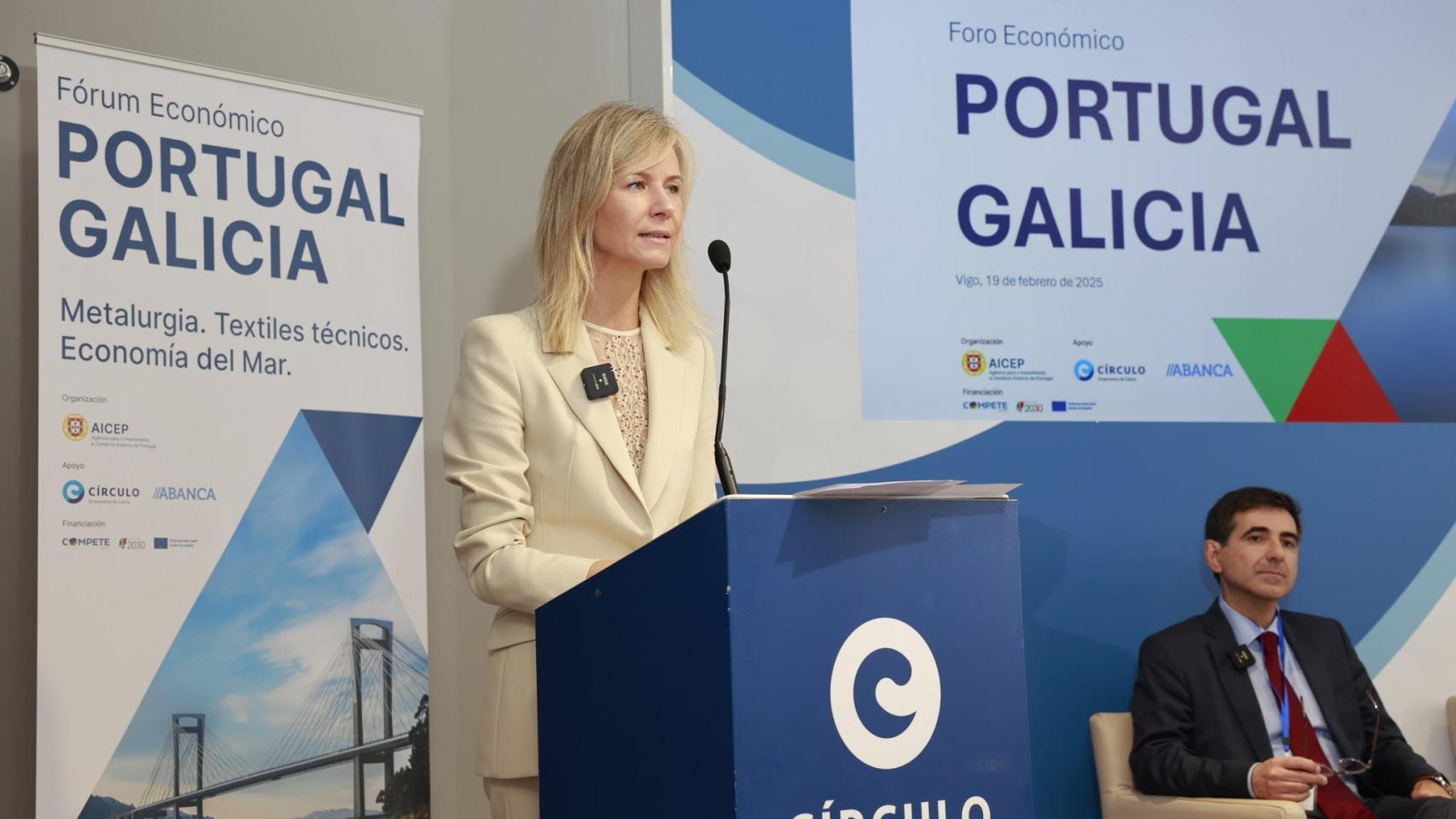 María Borrás, presidenta del Círculo de Empresarios de Galicia.