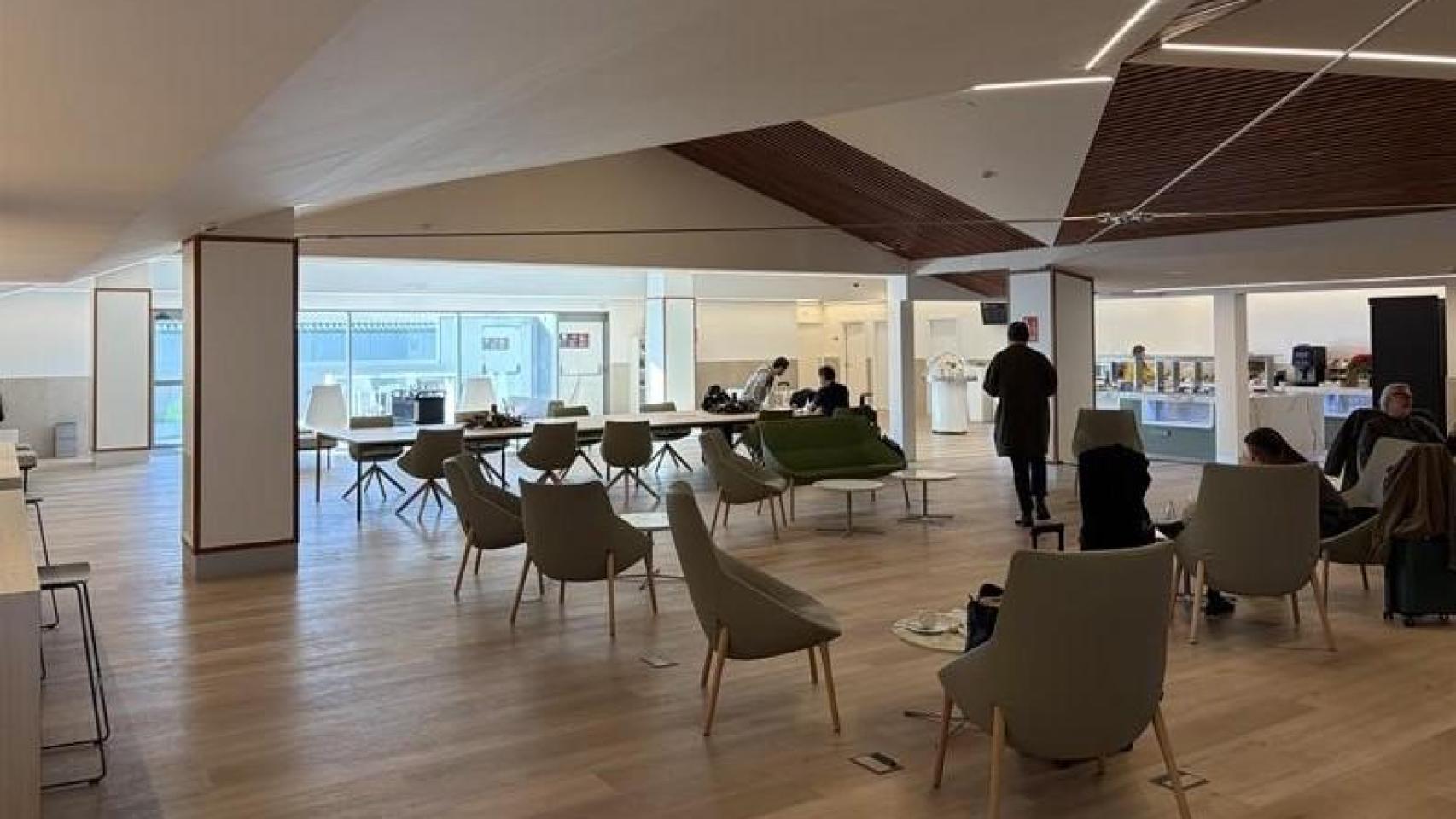 Nueva sala VIP del aeropuerto de Alvedro (A Coruña).