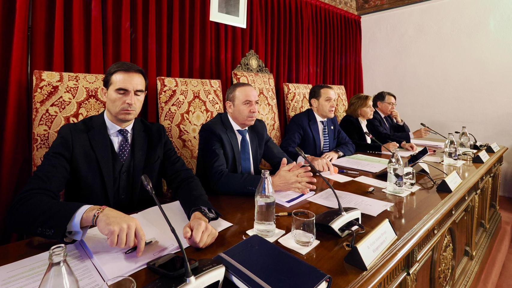 Imagen del pleno de la Diputación de Valladolid