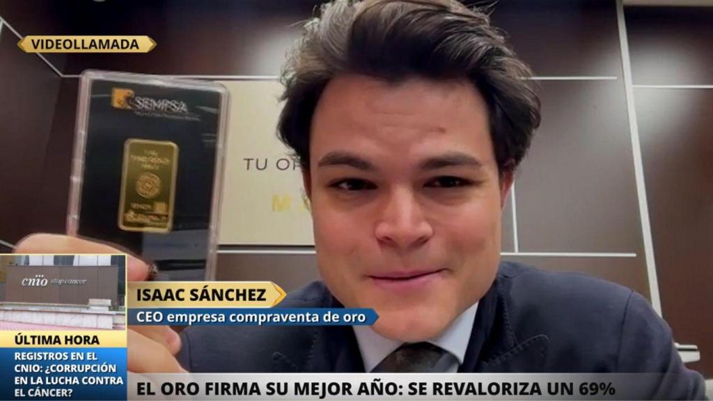 Isaac Sánchez, CEO de 'Tu Oro Vale Más', en 'La Mirada Crítica'.