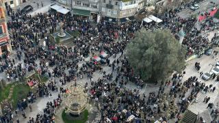 Imagen del Paseo de Alfonso el 24 de diciembre por la tarde.