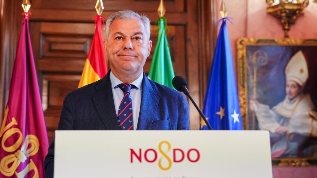 Imagen del alcalde de Sevilla, José Luis Sanz.