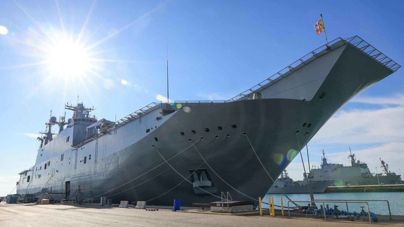 El LHD Juan Carlos I.