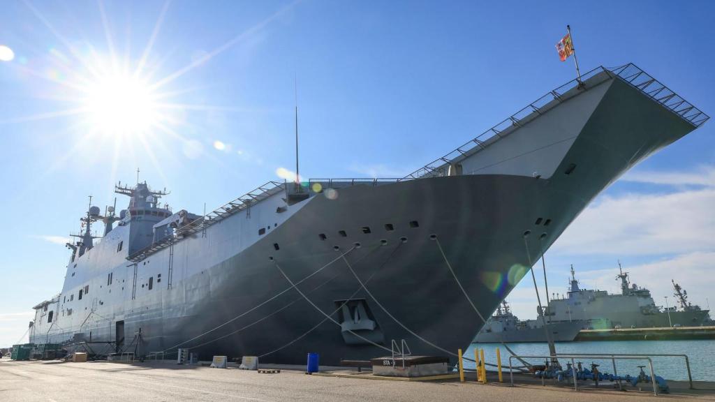 El LHD Juan Carlos I.