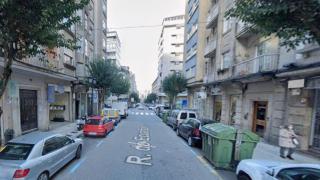 Calle Ecuador, en Vigo