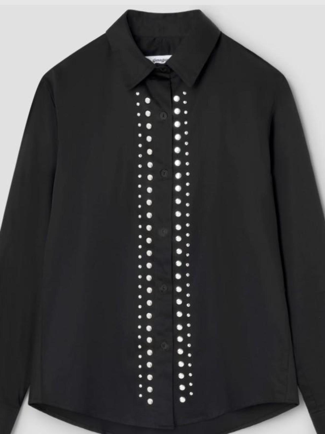 La camisa de popelina de María García de Jaime.