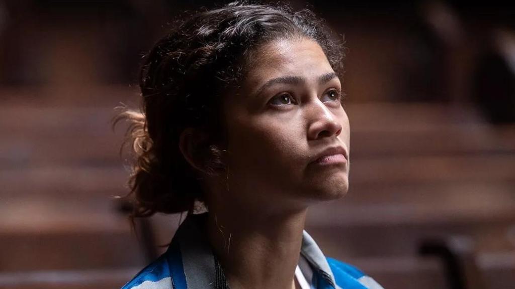 Zendaya en un fotograma de la temporada 3 de 'Euphoria'
