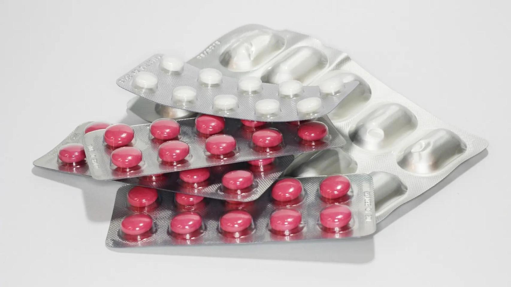 Blíster de pastillas.