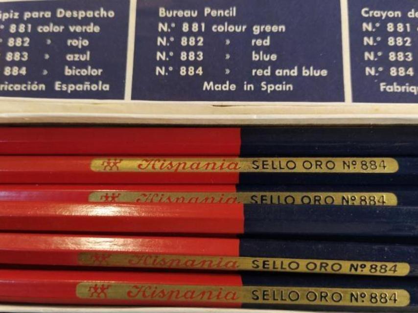 Caja de lápices Hispania. https://www.todocoleccion.net