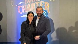 Jorge (37), empresario, en un evento de Charter.
