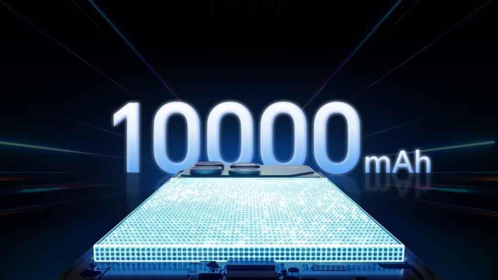 Batería de 10.000 mAh en el HONOR WIN