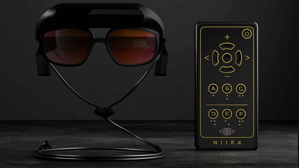 Gafas Niira para personas ciegas