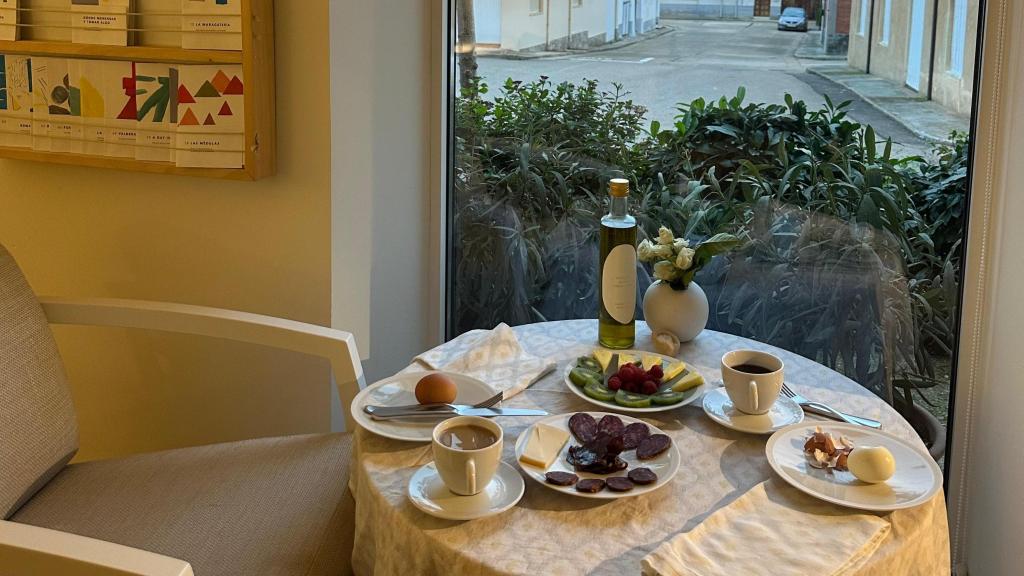 El desayuno está servido.