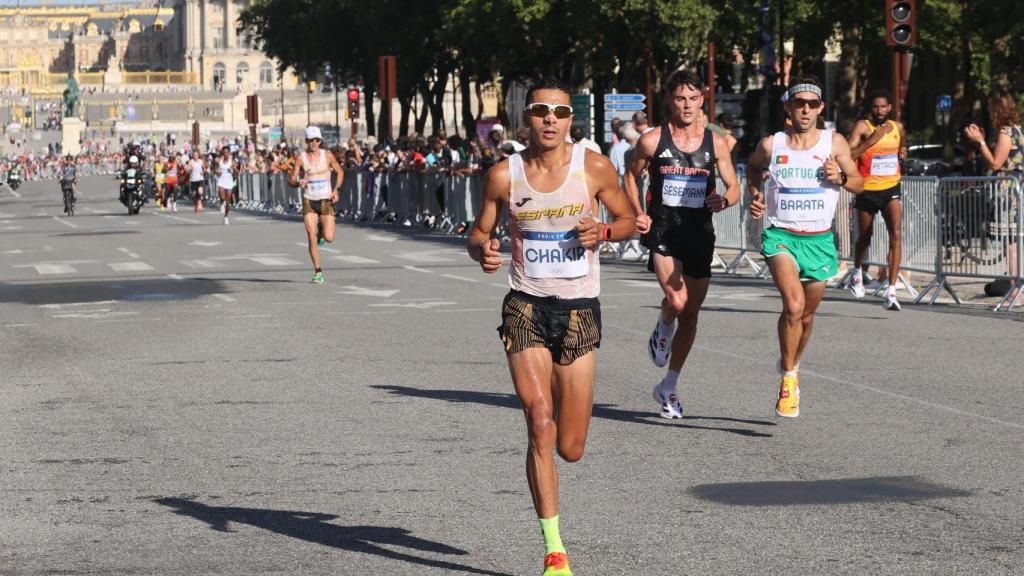 Ibrahim Chakhir, durante una carrera.